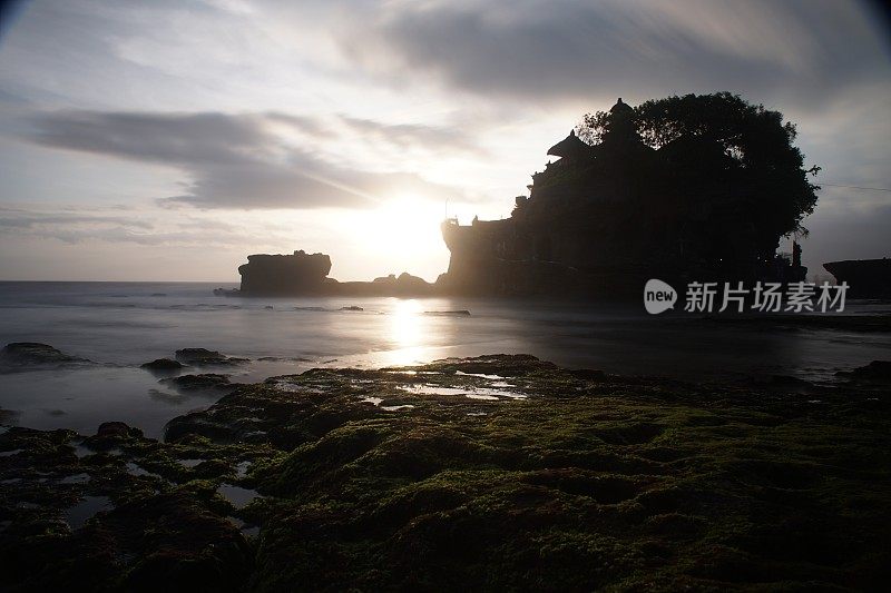 Tanah lot海滩景观